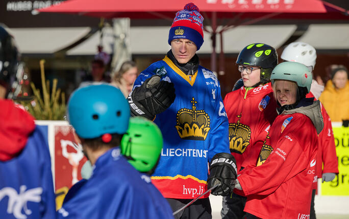 Eishockey-Schnupperkurs in Vaduz