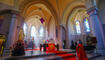 Liechtenstein Schaan Kirche Palmsonntag Messe Coronavirus