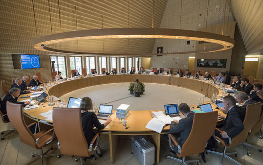 Liechtensteiner Landtag in Vaduz