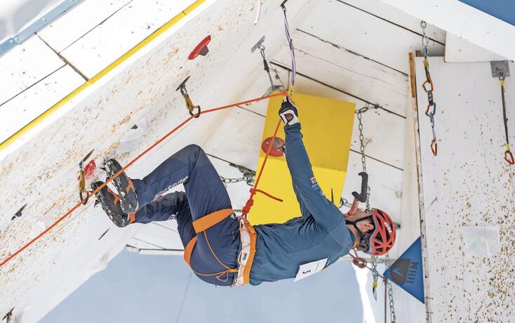 Einklettern Swiss Championships Malbun