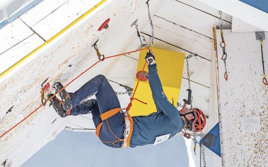 Einklettern Swiss Championships Malbun