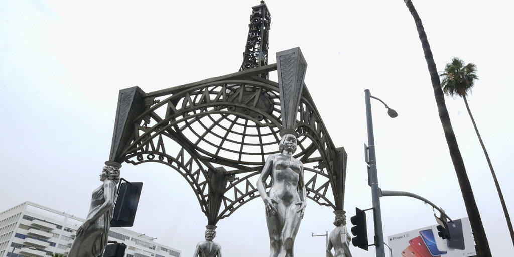Der Dieb entfernte die Statue von Marilyn Monroe von der Spitze des zwei Stockwerke hohen Kunstwerks "Four Ladies of Hollywood" in Los Angeles. (Archivbild)