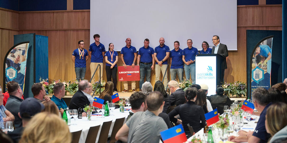 Empfang Euroskills Herning Team