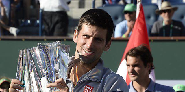 Im letzten Jahr verlor Federer (hinten) im Final gegen Djokovic Im letzten Jahr verlor Federer (hinten) im Final gegen Djokovic