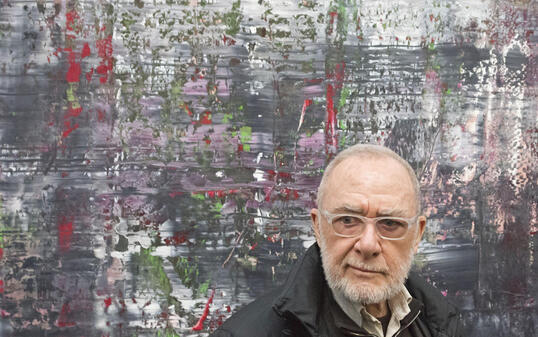Unver&auml;ndert: Gerhard Richter ist derzeit das Mass aller Dinge in Sachen Gegenwartskunst. (Archivbild)