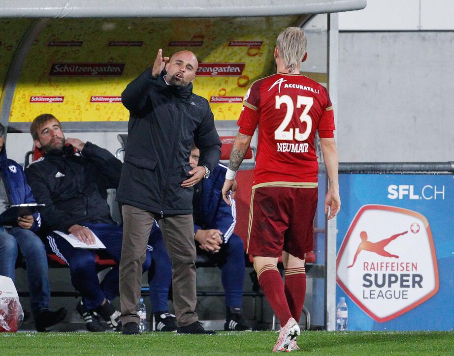 Fussball Super-League: FC Vaduz - FC Luzern