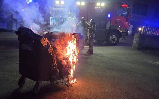 Brand am 1. Januar 2026 in Vaduz