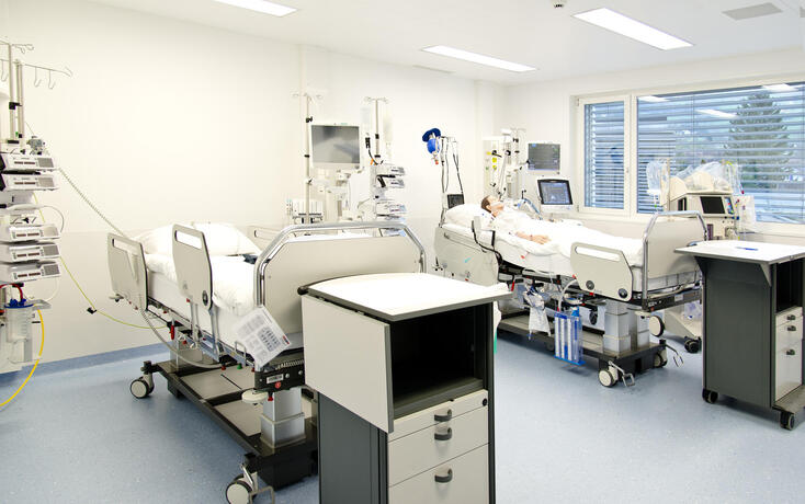 Intensivstation Spital Grabs