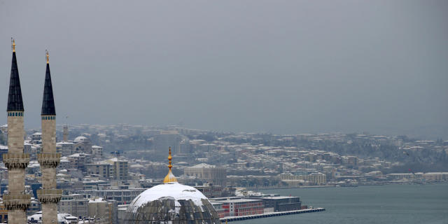 Unter dem Bosporus in Istanbul ist ein Mega-Tunnel geplant (Archiv)
