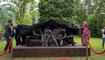 Enthüllung der Bronzeskulptur