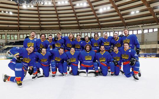 Eishockey: LIE - IRL, Füssen