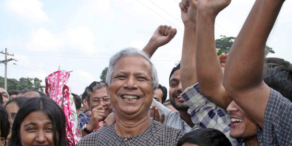 Mohammad Yunus gilt als Erfinder der Mikrokredite. Dafür wurde der Inder 2006 mit dem Friedensnobelpreis ausgezeichnet. Mohammad Yunus gilt als Erfinder der Mikrokredite. Dafür wurde der Inder 2006 mit dem Friedensnobelpreis ausgezeichnet.