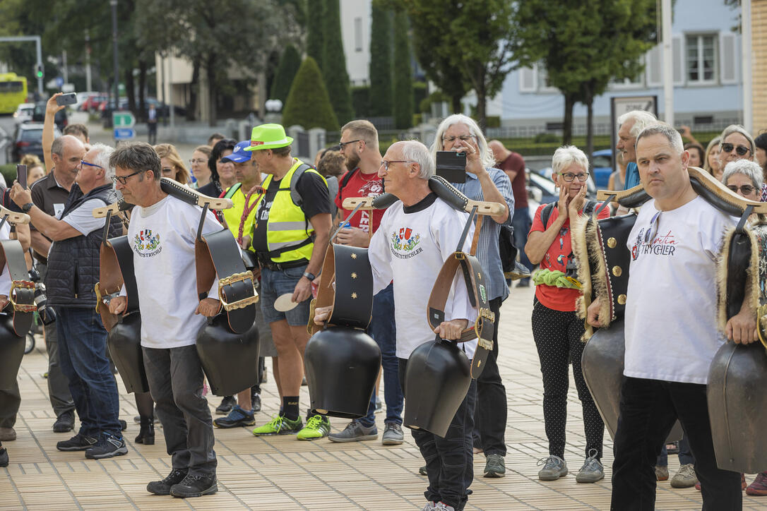 Corona Demo in Vaduz