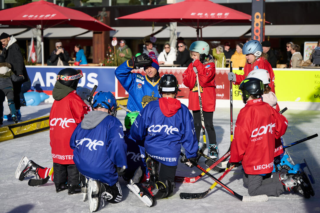 Eishockey-Schnupperkurs in Vaduz