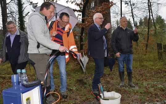 Verschmutzung Deponie Schaan Kostprobe