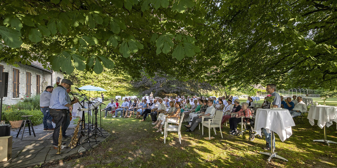 Jubiläum 40 Jahre Stein Egerta, Schaan Jubiläum 40 Jahre Stein Egerta, Schaan