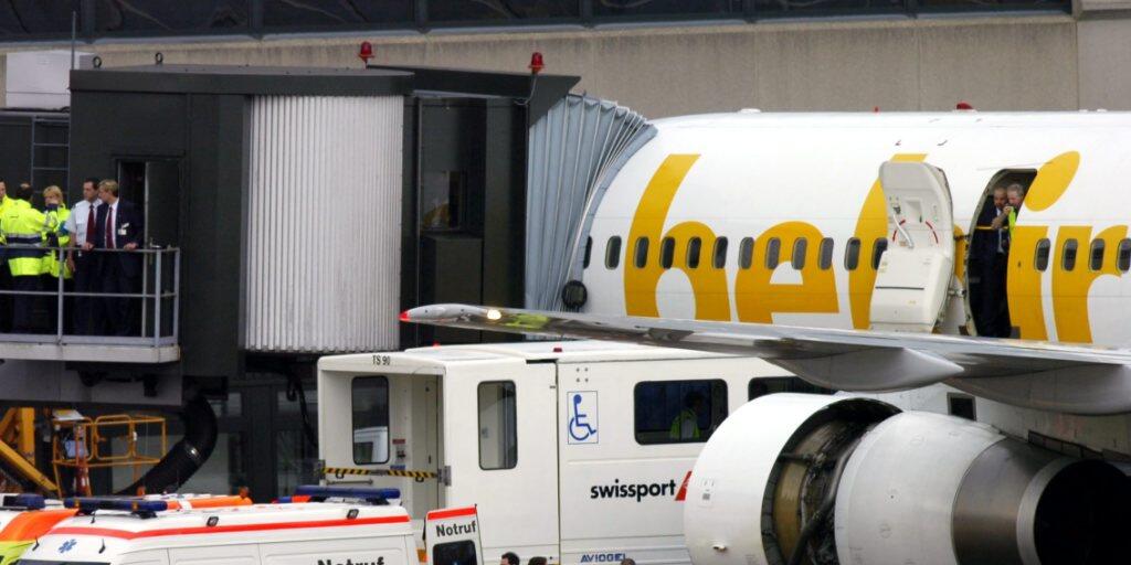 Die Schweizer Belair Airlines könnte bald wieder abheben. Die deutsche Beteiligungsgesellschaft SBC übernimmt Belair per sofort. (Archiv)