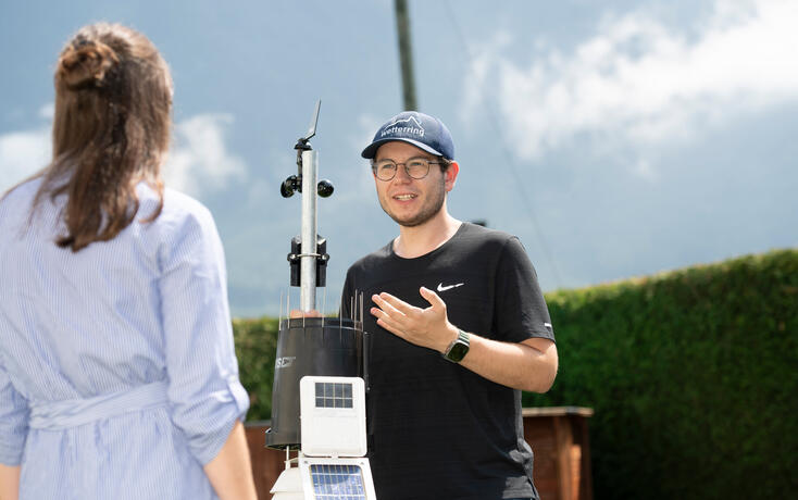 Interview mit Kenny Vogt zum 10-jährigen Jubiläum der Wetterstation