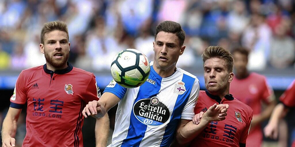Fabian Schär setzte bei La Coruña schonungshalber aus