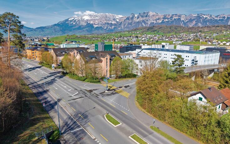 Kreuzung Mauren Schaanwald