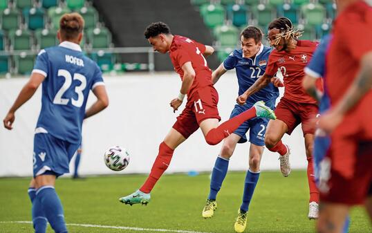 Schweiz Fussball Testspiel Schweiz - Liechtenstein