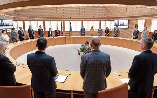Sondersitzung des Landtags vom Mittwoch, 26. April 2023 - 100 Jahre Zollanschlussvertrag