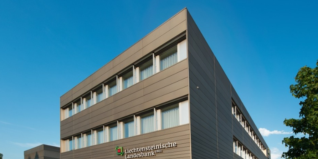 Die LLB-Geschäftsstelle an der Essanestrasse in Eschen.