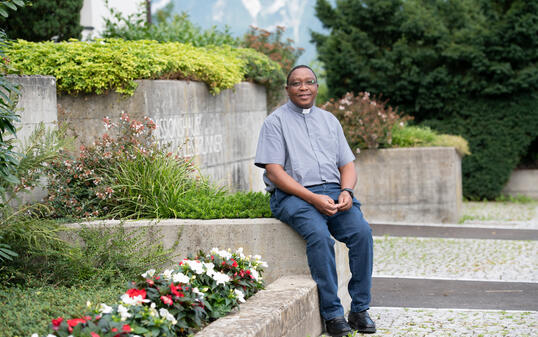 #näherdranschellenberg Interview mit Pater Georg Mwaluko aus Tansania, Schellenberg