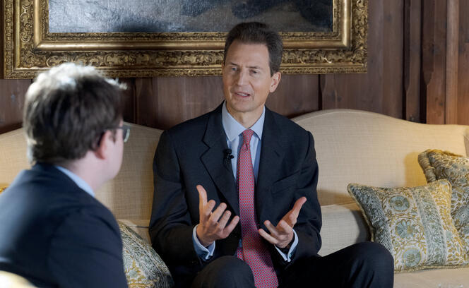 Neujahrsinterview mit Erbprinz Alois, auf Schloss Vaduz,