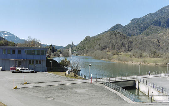 Das Wasserkraftwerk Reichenau im Kanton Graubünden. (Symbolbild)