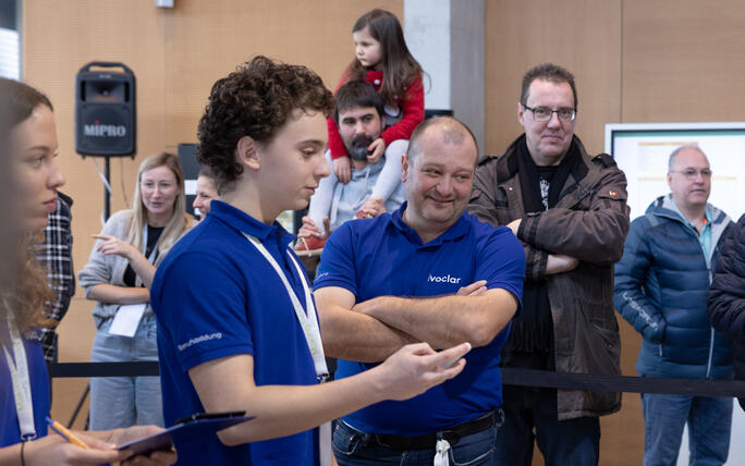 Robo-League bei der Ivoclar in Schaan