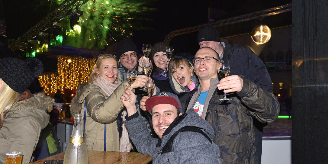 Silvester Neujahr 2016 Vaduz Prosit