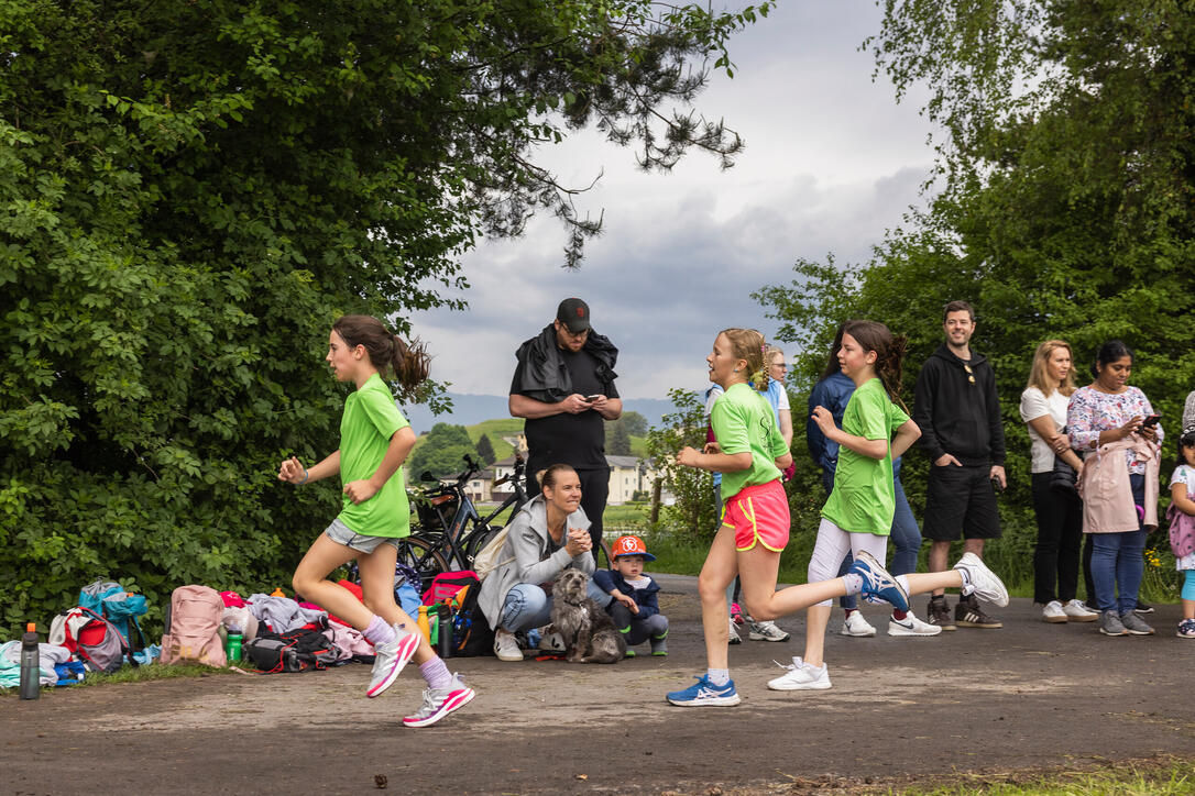 Sponsorenlauf der Primarschule Mauren