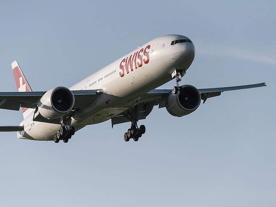 Eine neue Boeing 777-300ER der Swiss: Die Flottenerneuerung wirkt sich positiv auf die Geschäftsentwicklung der Fluggesellschaft aus.