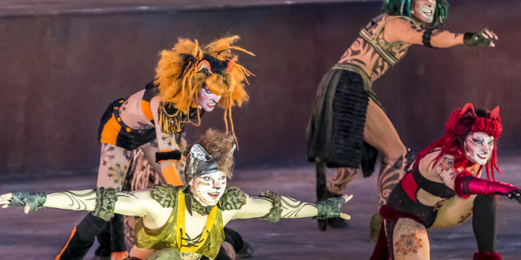An den Thunerseespielen sind die Miezen moderner ausgestattet als in der Urinszenierung von Andrew Lloyd Webber: das Musical "Cats". An den Thunerseespielen sind die Miezen moderner ausgestattet als in der Urinszenierung von Andrew Lloyd Webber: das Musical "Cats".