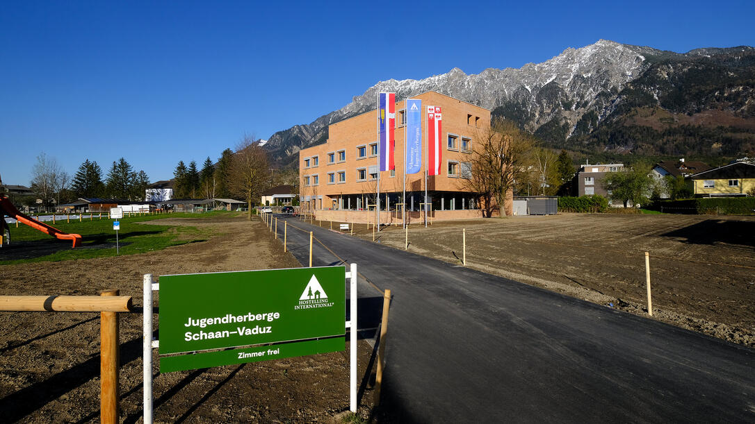 Liechtenstein Schaan Vaduz Neueroeffnung Jugendherberge