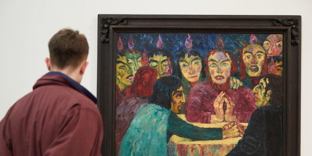 Die Ausstellung "Emil Nolde - Eine deutsche Legende. Der Künstler im Nationalsozialismus" im Hamburger Bahnhof in Berlin findet grosse Beachtung. Sie dauert bis 15. September 2019. Die Ausstellung "Emil Nolde - Eine deutsche Legende. Der Künstler im Nationalsozialismus" im Hamburger Bahnhof in Berlin findet grosse Beachtung. Sie dauert bis 15. September 2019.