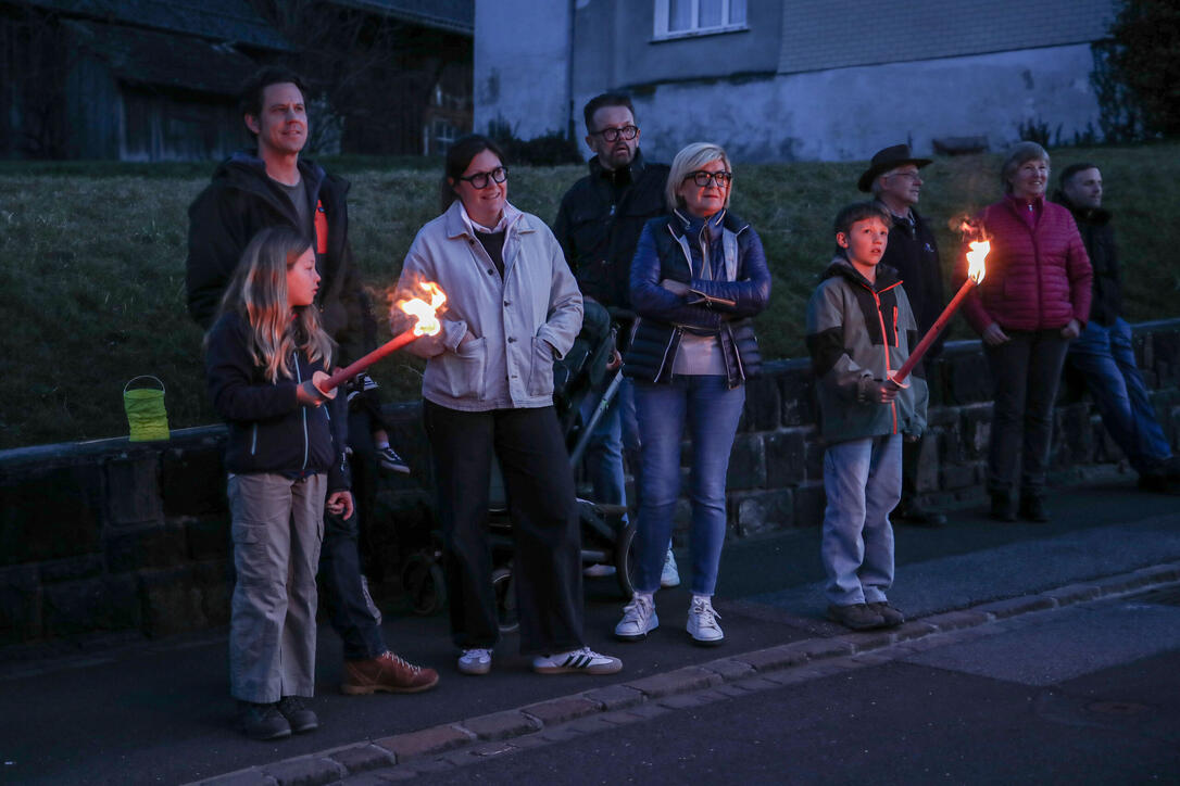 Fackel- und Lampionzug in Gamprin (08.03.2025)