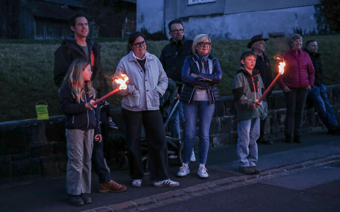 Fackel- und Lampionzug in Gamprin (08.03.2025)