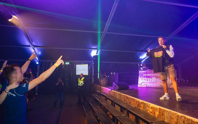 Verbandsmusikfest Partyeskalation mit Peter Wackel in Malbun (28.06.2024)