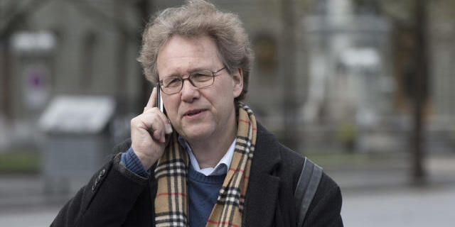 Ehemaliger Zuger Nationalrat Jo Lang in Bern (Archiv)