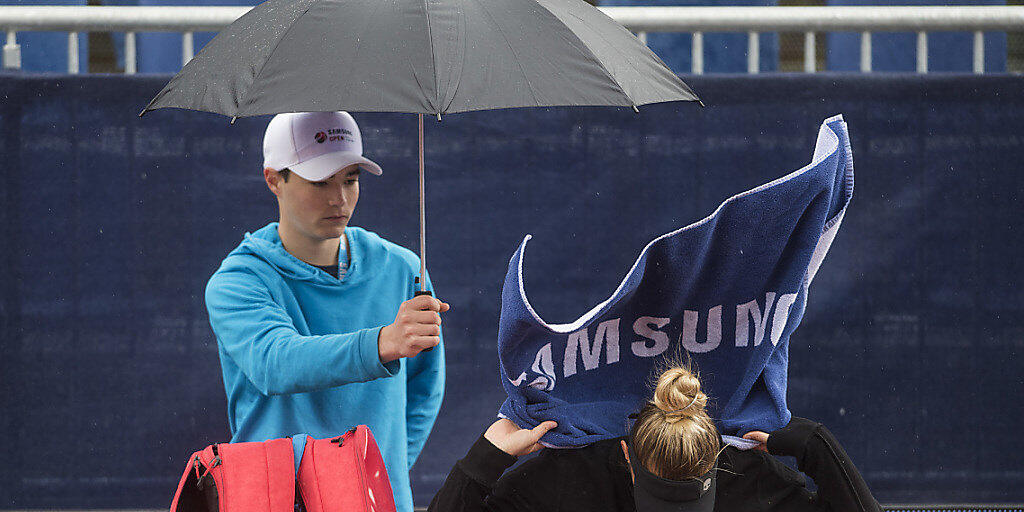Dem Hudelwetter und dem Jungstar getrotzt: Polona Hercog gewann das Ladies Open in Lugano