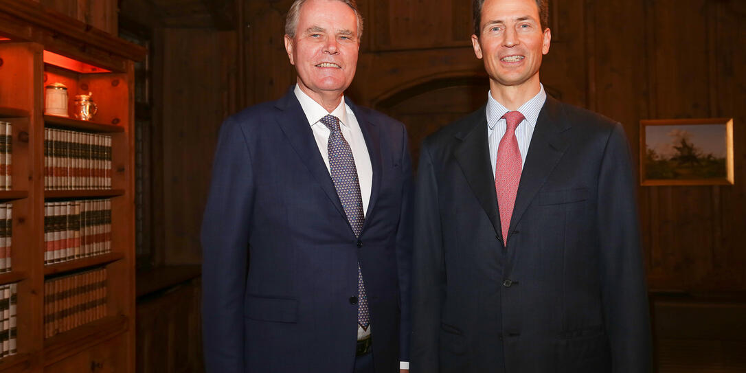 Besuch ESA Präsident Sven Svedman Besuch ESA Präsident Sven Svedman