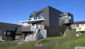 Architektur in Liechtenstein: Ein Gebäude mit frechem Touch
