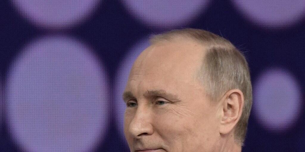 Wladimir Putin am Mittwoch in Moskau.