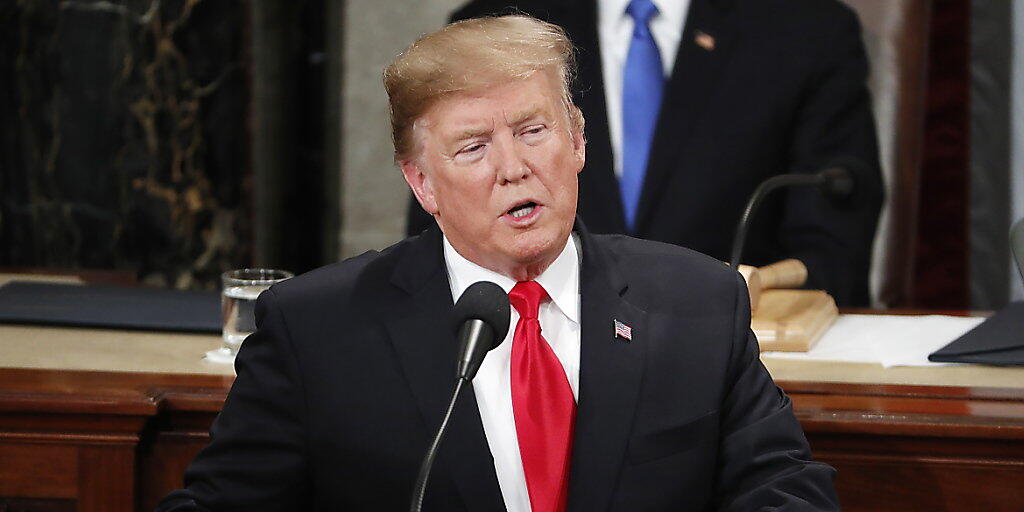 US-Präsident Donald Trump hat sich in der Nacht auf Mittwoch zum zweiten Mal binnen kurzer Zeit mit einer Rede an die Nation gewandt.