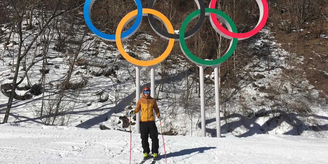 Marco Pfiffner im südkoreanischen Schnee