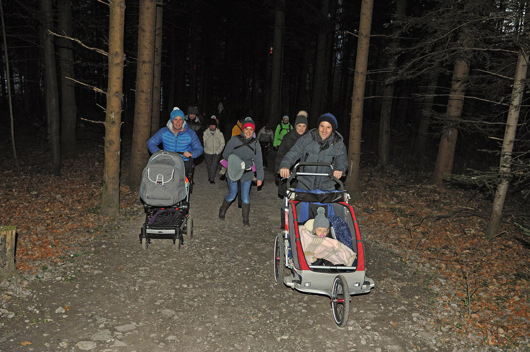 Nikolaus im Wald Schellenberg