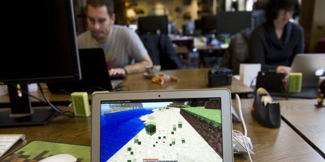Das Computerspiel "Minecraft" ist sehr beliebt