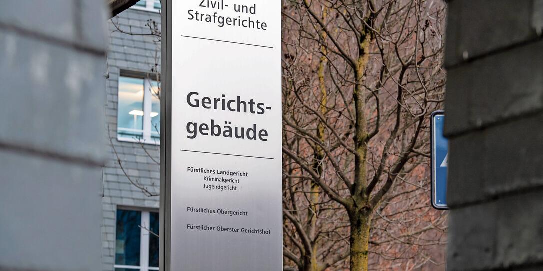 20230105 Symbolfoto - Zivil - und Strafgericht - Vaduz - Gericht - Spaniagasse 1 - Aussenansicht - 20230105 Symbolfoto - Zivil - und Strafgericht - Vaduz - Gericht - Spaniagasse 1 - Aussenansicht -